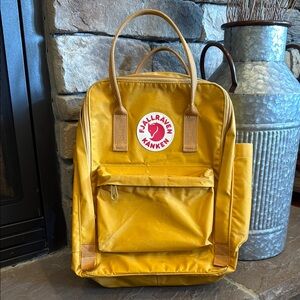Kånken Yellow Backpack